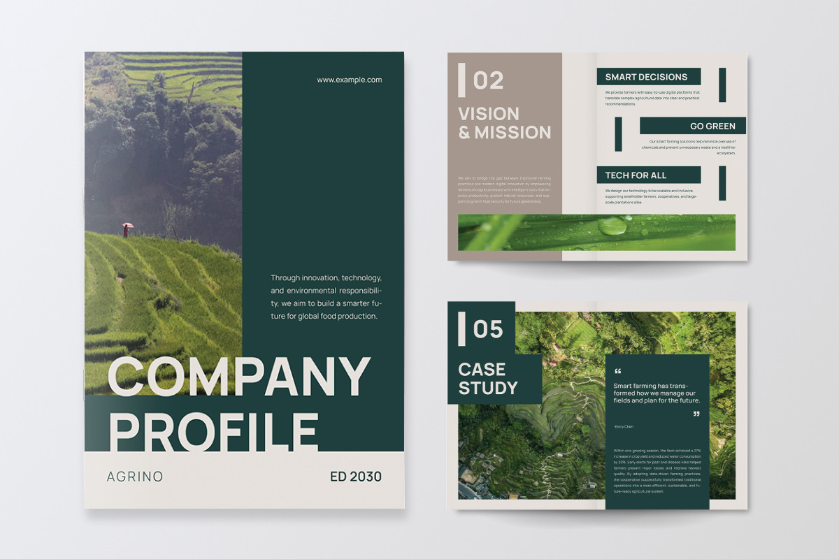AI Agriculture Smart Farm Brochure, a Brochure Template by productype1 (Photo 5 of 6)