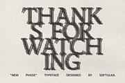 New Phase Typeface, a Serif Font by softulka (Thumbnail 5 of 7)
