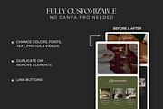 Wedding RSVP Website for Canva, a Landing Page Template by Meraki Templates (Thumbnail 4 of 8)
