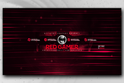 10 Youtube Channel Art Banners vol.3, a Social Media Template by RussGFX (Thumbnail 10 of 11)