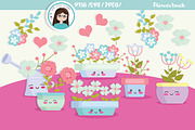 Flower truck, an Illustration by Cute Little Workshop (Thumbnail 3 of 3)