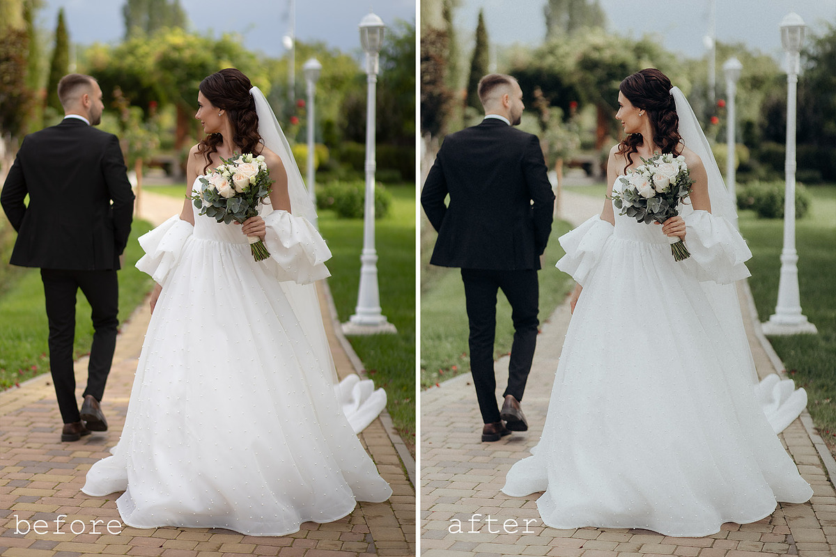 TOP 22 WEDDING LIGHTROOM PRESETS, a Preset Add-On by OstapenkoPhotography (Photo 2 of 7)