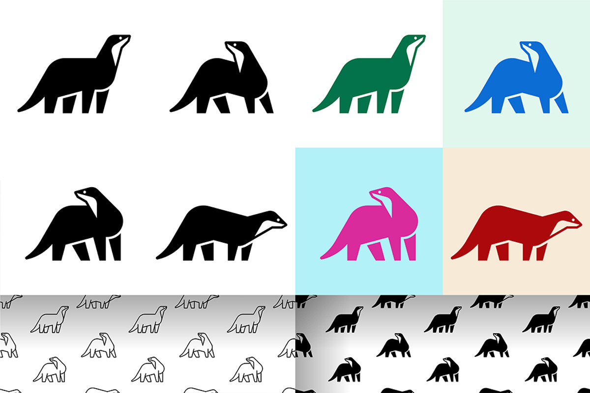 Otter Logo, a Graphic by NataliiaVolyk (Photo 1 of 6)