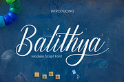 Balithya, a Script Font by josstype (Thumbnail 1 of 6)