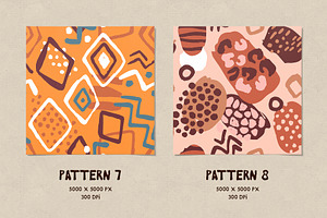 African Shapes: Graphics Patterns