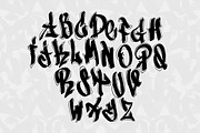 New York Hip Hop Graffiti Font, a Script Font by AntonyChernianu (Thumbnail 2 of 4)