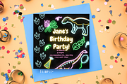 Neon Dinosaur PNG Clipart, an Education Illustration by Lenninator Digital (Thumbnail 7 of 7)
