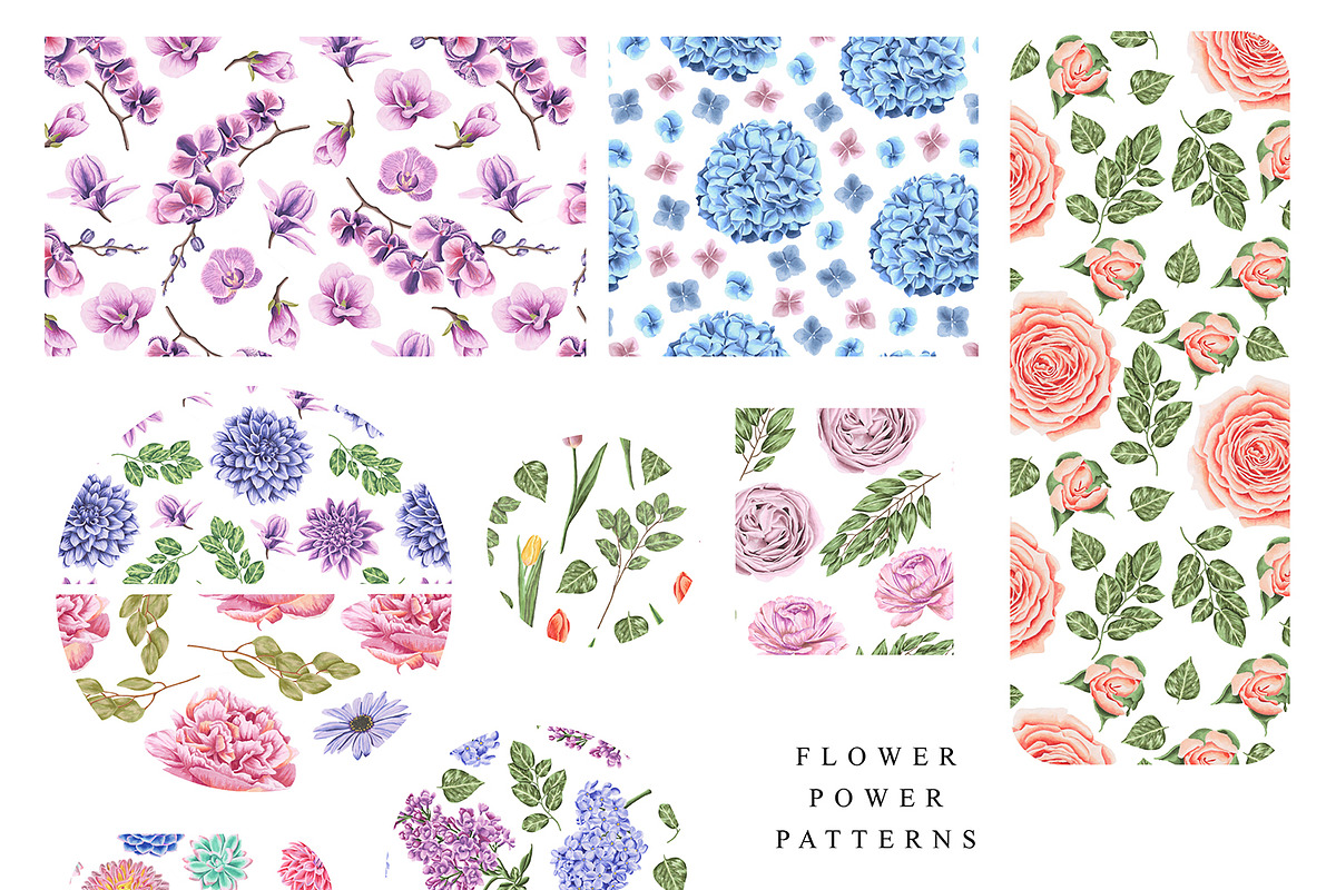 1805 Patterns Bundle, a Pattern Graphic by Julia Dreams (Photo 5 of 25)