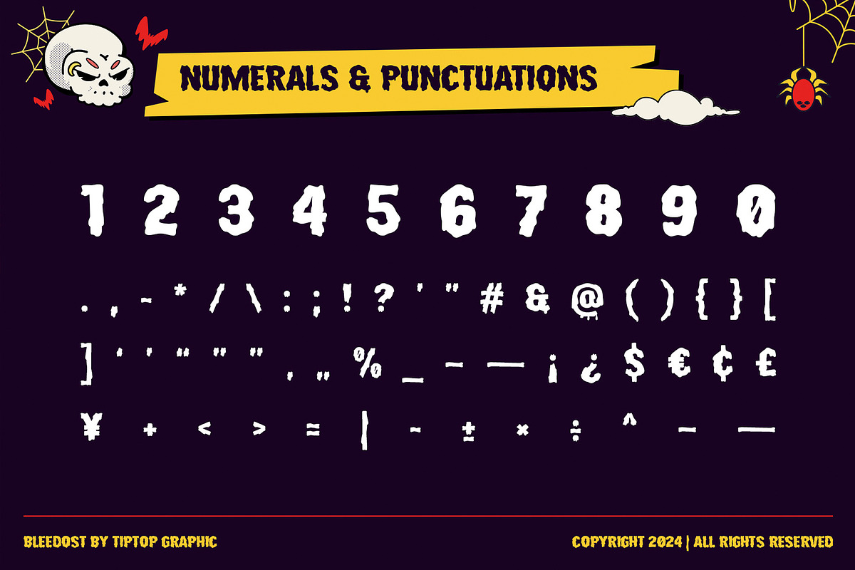 Bleedost – Halloween Display, a Sans Serif Font by Tiptop Graphic (Photo 3 of 10)
