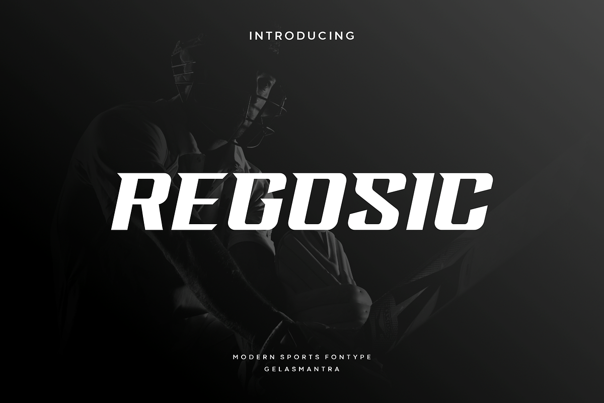 Regosic, a Font by garismantra (Photo 1 of 4)