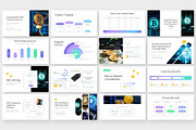 Cryptocurrency PowerPoint Template, a Templates & Theme by fashionaddict (Thumbnail 5 of 5)