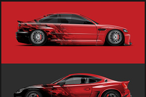 Car Wrap Design With Premium Vehicl