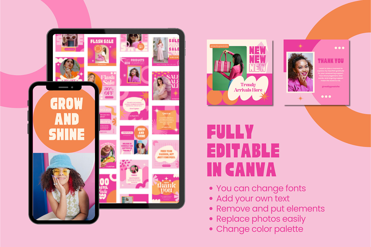 200 Social Media Posts Templates, a Templates & Theme by TemplateCastleStore (Photo 10 of 10)