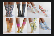 Socks Mockup Set, a Bottom Mockup by Freeman Studio (Thumbnail 8 of 13)
