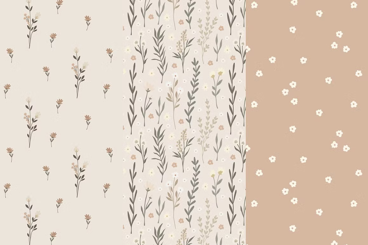 4 in 1 Pattern Bundle - 64 Patterns, a Pattern Graphic by Emilie Cliche (Photo 13 of 34)