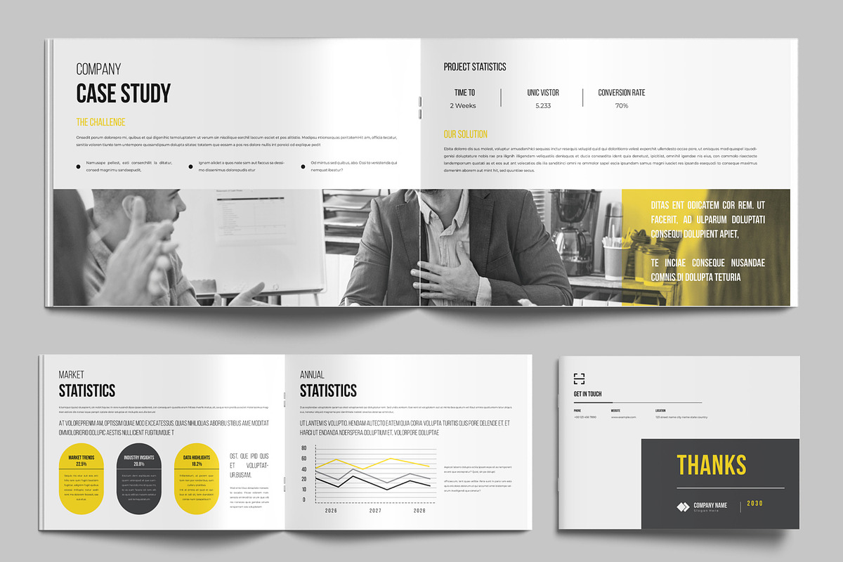 Landscape Company Brochure Template preview 6