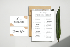 Buyer Closing Checklist Template