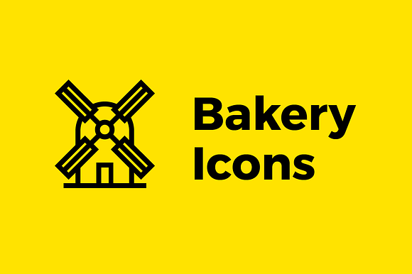 Bakery Icons