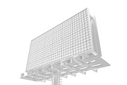 Billboard Mockup, an Advertising Mockup by Qaleb Studio (Thumbnail 1 of 2)