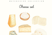 Italian Pizza Watercolor Recipe Set, a Food Illustration by Sunshine Art (Thumbnail 6 of 13)
