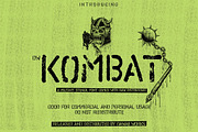 DW KOMBAT MILITARY, a Handwritten Font by Dawaii Goods (Thumbnail 1 of 7)