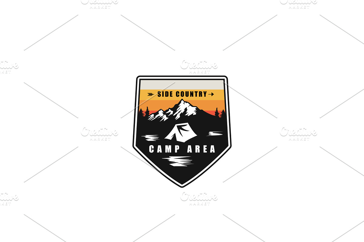 Outdoor Camp Adventure Logo