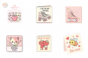 Kids Valentine PNG Clipart Cute Icon, an Object Illustration by KennedyStudio (Thumbnail 3 of 4)