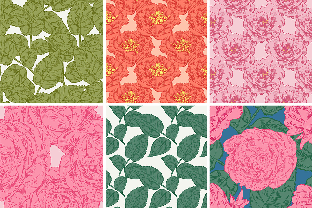 PEONES patterns, a Pattern Graphic by Tanya Akhmett (Photo 7 of 7)