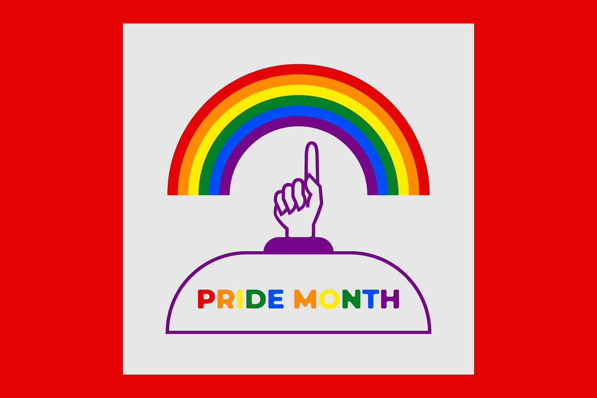 Pride Month Design, a Seasonal Illustration by Lakhan1998 (Photo 3 of 7)