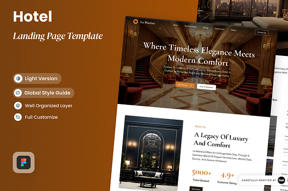 La Marena - Hotel Landing Page preview 5