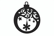 Christmas Ornament Design Bundle, an Object Graphic by balal (Thumbnail 9 of 13)