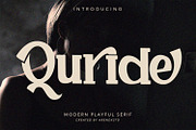 Quride - Display Serif Font, a Serif Font by Arendxstudio (Thumbnail 1 of 8)