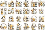 Whimsical Easter Clipart Png Bundle, an Illustration by Sublimation Artist (Thumbnail 2 of 7)