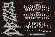 Dezzy Heavy Metal Font, a Blackletter Font by Ronny Studio (Thumbnail 9 of 9)