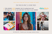 Social Media Manager Canva Website, a Landing Page Template by vectorocean (Thumbnail 9 of 11)