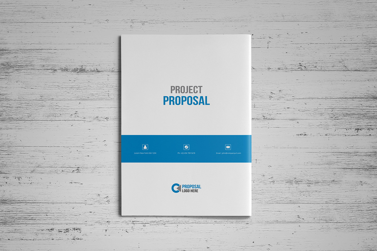 Project Proposal Template V4, a Stationery Template by JanySultana (Photo 7 of 12)