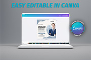 Webinar Flyer Template Canva, a Flyer Template by Madhabi Studio (Thumbnail 3 of 3)