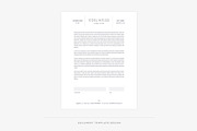 Edelweiss II Welcome Packet, a Stationery Template by Red Met Yellow Creative (Thumbnail 4 of 11)