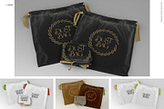 Drawstring Dust Bag Packaging Mockup, a Packaging Mockup by INCDesign (Thumbnail 8 of 9)