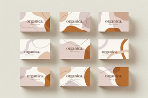 Organic Shapes Brand Pack