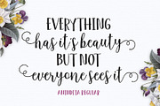 Anindita Script, a Script Font by Areatype (Thumbnail 3 of 10)