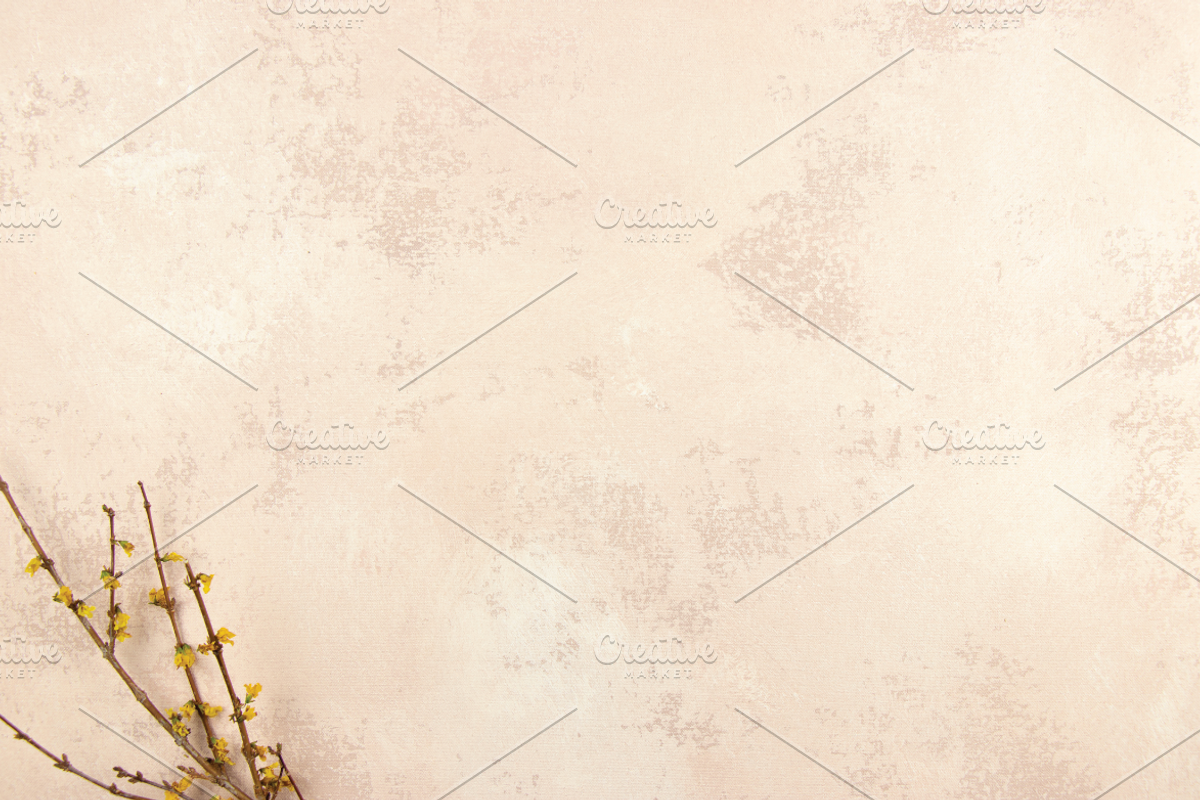 Pink and Yellow Floral Background, a Photo by Clove and Cedar Design (Photo 1 of 2)