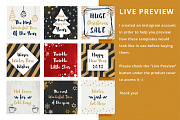 SALE! Animated Christmas Kit, a Social Media Template by Brandspark (Thumbnail 2 of 9)