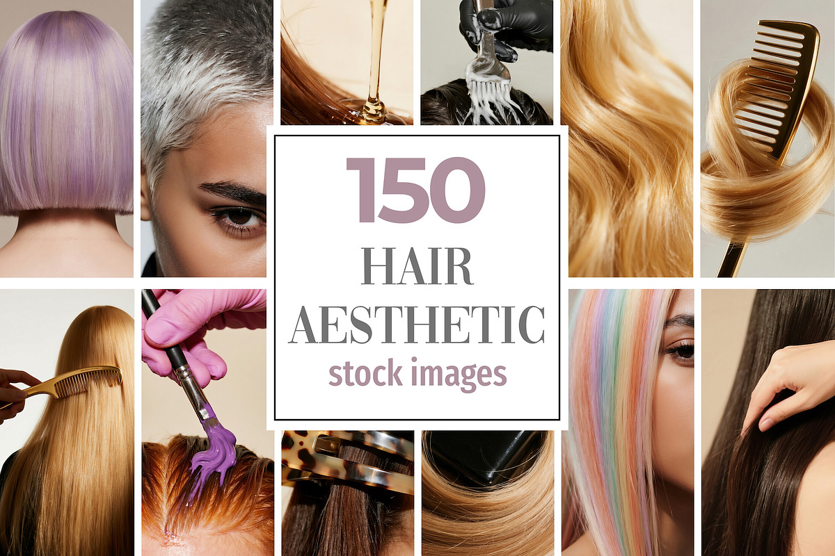 150 Hair Aesthetic Stock Images, a Beauty & Fashion Photo by Selenique Studio (Photo 1 of 10)