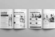 Business Company Profile Template, a Brochure Template by E-Type (Thumbnail 3 of 8)