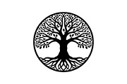 Sacred Tree of Life Vector Bundle, an Illustration by Designs_River (Thumbnail 8 of 51)