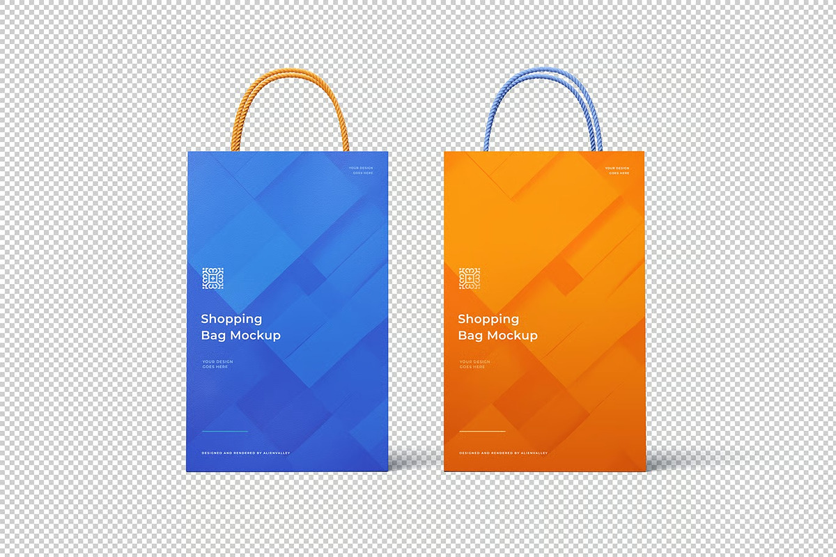 Shopping Bag Mockup, a Packaging Mockup by zpackcreative (Photo 4 of 4)