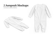 Baby Jumpsuit Mockups, an Apparel Mockup by rebrandy (Thumbnail 2 of 9)