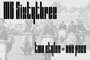MB Sixtythree, a Font by Ben Burford Fonts (Thumbnail 1 of 3)