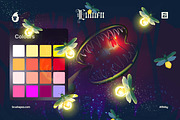 Light and Glow Affinity Brushes, a Brush Add-On by brushapes.com (Thumbnail 9 of 11)